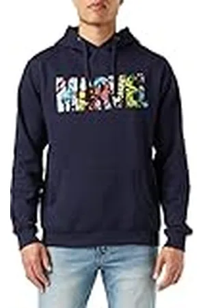 Marvel Logo Characters Capucha, , Large para Hombre