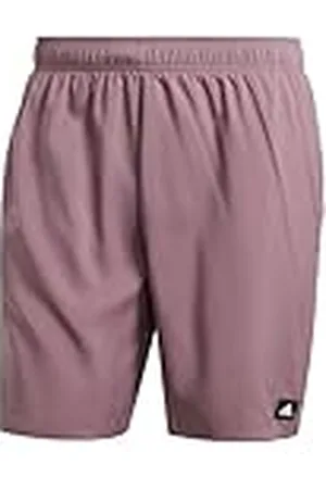 adidas Solid CLX Classic-Length Swim Shorts Bañador, Hombre, Multicolor (Shadow Fig/Black), M
