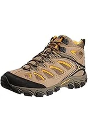 Merrell Pulsate Mid Waterproof Botas de senderismo para hombre, Marron (Marron (Brindle/Boulder)), 45 EU