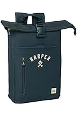 Safta HARPER & NEYER - Mochila con Solapa para Portátil de 15.6", Ideal para Diferentes Edades, Cómoda y Versátil, Calidad y Resistencia, 28x13x42 cm