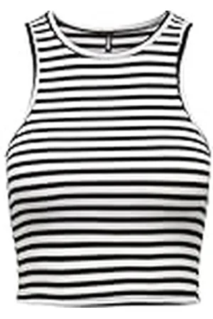 ONLY Onlbelia S/L Crop Top Box Jrs, , XL para Mujer