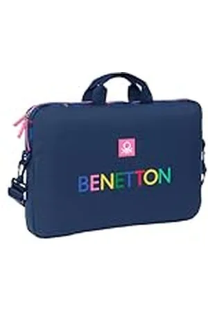 Safta BENETTON DAMERO - Mochila, Funda para Portátil de hasta 15.6", Mochila, Ideal para Niños de Diferentes Edades, Cómoda y Versátil, Calidad y Resistencia, 40x4x27 cm