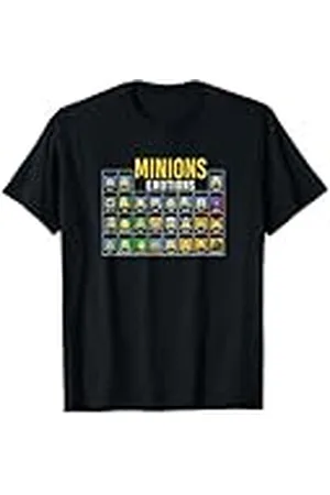 Minions Despicable Me Group Shot Periodic Table Of Emotions Camiseta