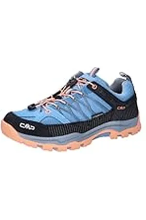 CMP Kids Rigel Low Trekking Shoes WP, Sky-Sunrise, 30 Unisex niños, EU