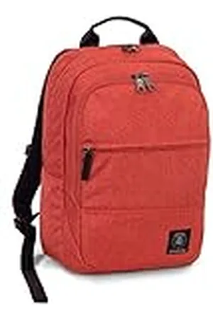 Invicta Mochila, Office Biz S, Funda para Portátil De 13 Pulgadas, Roja, 16 L, Trabajo Y Ocio