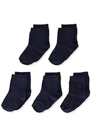 Minymo Ankle Sock-Solid (5-Pack) Calcetines, , 19-22 (Pack de 5) Unisex bebé