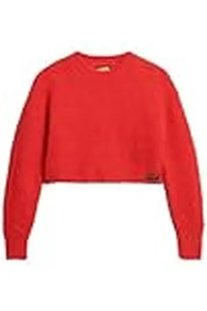 Superdry Jersey de Cuello Redondo Suéter, , 66 para Mujer