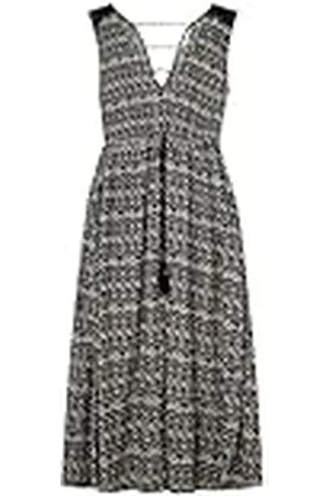 Springfield Vestido Midi Crochet Hombros, , 44 para Mujer