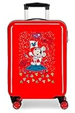 Disney Mickey Mickey on the Moon Maleta de cabina 38x55x20 cms Rígida ABS Cierre de combinación lateral 34 2 kgs 4 Ruedas dobles Equipaje de Mano