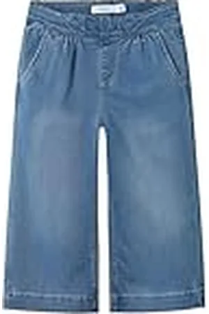 NAME IT Nmfbella Wide Jeans 6485-To Noos, , 116 para Niñas