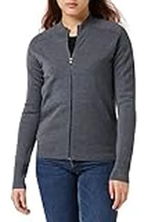 Falke Bomber Chaqueta, Mujer, Dark Grey-Heather, XX-Small