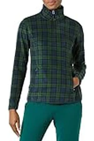 Amazon Chaqueta de Forro Polar con Cremallera de un Cuarto, Manga Larga y Ajuste Clásico (Disponible en Tallas Grandes) Mujer, , 6XL Grande