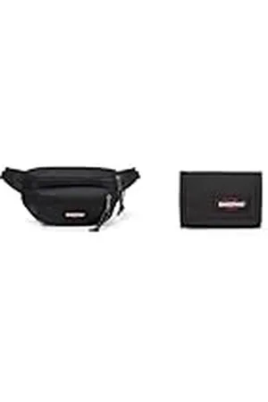 Eastpak Taschen/Rucksäcke/Koffer Doggy Bag NS Schwarz & Crew Single Monedero, 13 cm, Negro (Black)