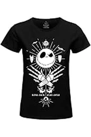 The Nightmare Before Christmas Wojackdts015 Camiseta, , XXL para Mujer