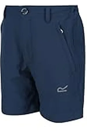 Regatta Pantalones Cortos Junior Highton de Tejido elástico y Repelente al Agua, con Varios Bolsillos