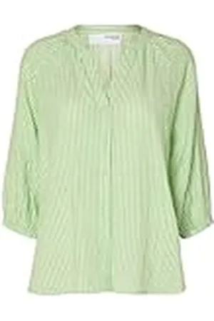 SELECTED Slfalberta Noos-Camiseta 3/4 Blusshirt, , 40 para Mujer