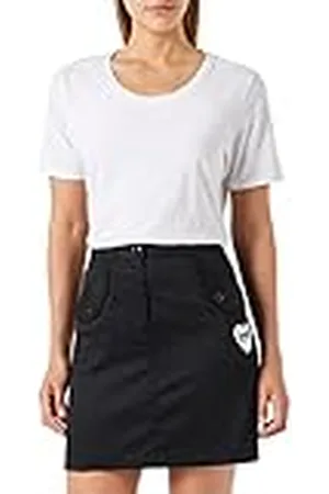 Moschino Minicamiseta con Bolsillos y Parche de Marca Minifalda, , 46 para Mujer