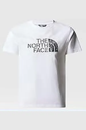 The North Face Easy Camiseta TNF White-Asphalt Grey Bouldering Guide Print S