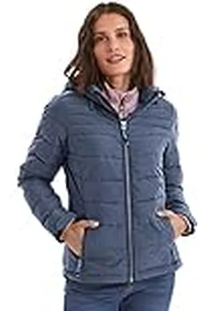 Killtec Skane Wmn Quilted Jckt A - Chaqueta para mujer (aspecto de plumón, con capucha desmontable), Mujer, Chaqueta con imitación de plumón y capucha extraíble, 35615-000, , 42
