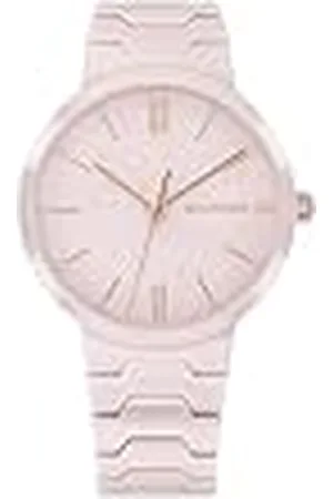 Tommy Hilfiger Reloj Analógico de Cuarzo para Mujer con Correa de cerámica Color Oro Rosado - 1781957