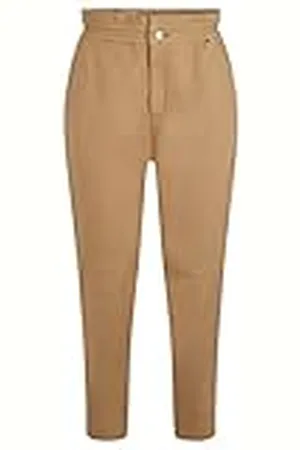 HUGO BOSS Tasina1-d Pantalones, Beige Mediano, 36 para Mujer