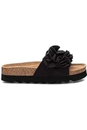 Refresh Sandalia Mujer Negro - Calzado Cómodo y Versátil - Moda casual - Modelo 17171905 (Talla 37)