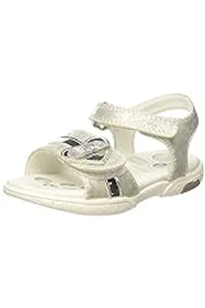 chicco Cipriana, Sandalias Bebé-Niños, Blanco (150 Silver), 23 EU