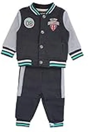 Lee Conjunto de 2 piezas, Suéter + Joggers, Bebés, (0 a 24 meses), Unisex, Niño, Niña, Suave, Lindo, Cálido, Sudadera + Pantalón, Modelo LC18806 JOG S1-3M