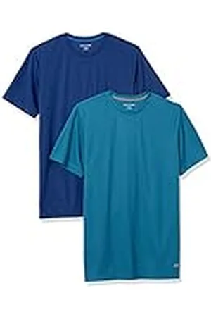 Amazon Camiseta Técnica, Rendimiento Deportivo (Disponible en Tallas Grandes y Largos Especiales) Hombre, Pack de 2, , XXL