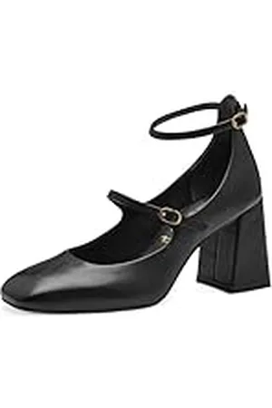 Tamaris Zapatos de Salón para Mujer, Tacón Cuadrado, Diseño Vegano, , 37 EU