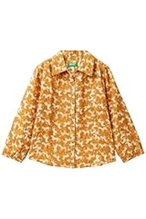 Benetton Camisa 5t2zcq02o, , 130 cm para Niñas