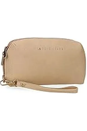 Pepe Jeans Diane Bolso de Mano Beige 20x11x4 cms Piel sintética
