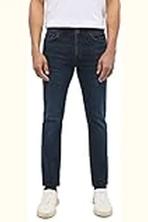 Mustang Estilo Frisco Skinny Jeans, Azul Oscuro 983, 34W x 30L para Hombre
