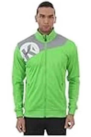 Kempa Core 2.0 Poly Chaqueta, Hombre, Verde Esperanza/Gris Oscuro, M