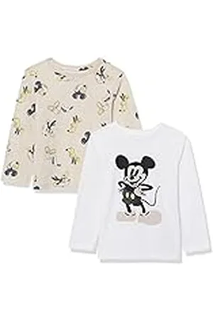 Amazon Disney | Marvel | Star Wars Camisetas de Manga Larga Niño, Pack de 2, , 9 años