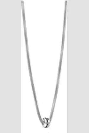 Bering BMY5-S-ME-N-450 - Collares para mujer en plata brillante – Arctic Symphony Collection con acero inoxidable, 450, Acero inoxidable, No es una piedra preciosa