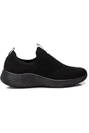 Refresh Zapatilla Hombre Negro - Calzado Cómodo y Versátil - Moda Casual - Modelo 17251102 (Talla 44)