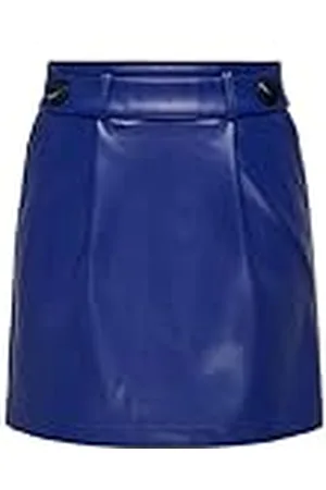 ONLY Onlbina Faux Leather Skirts BF Otw Falda, , M Mujeres