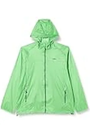 CMP Chubasquero de poliéster ripstop para hombre, Aloe, S