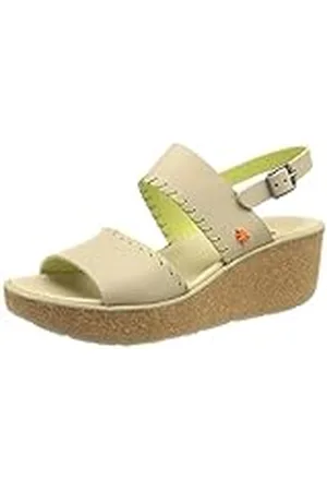 Art 1863 Parma, Sandalias con cuña, Mujer, Beige (Sesame), 39 EU