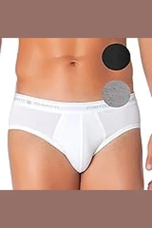 Punto Blanco Triplo Basix Slip, Hombre, 3, , Small (Tamaño del Fabricante:44)