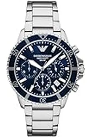 Emporio Armani Reloj Analógico para Hombres de Cuarzo con Correa en Acero Inoxidable AR11681