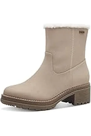 Jana Botines Veganos Elegantes con Forro Caliente para Mujer, Botas de Moda, , 39 EU