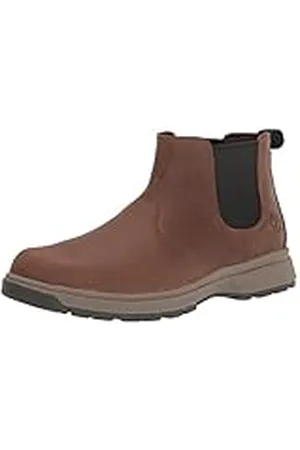 Timberland Mid Chelsea Boot, Barco Hombre, Color marrón Medio, 49 EU