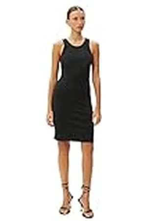 Koton Soporte de Cuello de algodón básico Mini Vestido, , S para Mujer