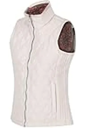 Regatta Charna Chaleco Calefactor Aislado, Mujer, Blanco (Light Vanilla Ditsy), XL