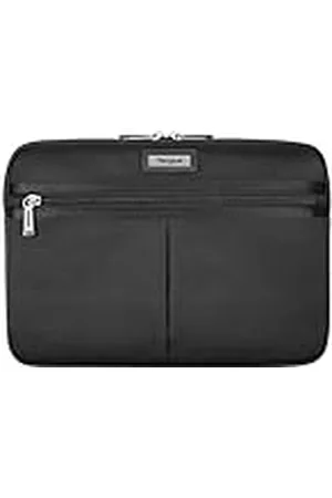 Targus TBS952GL Maletín Mobile Elite para portátiles de 11"-12", Funda Protectora con Bolsillo para Accesorios, Funda de Ordenador con Exterior Resistente – Negro