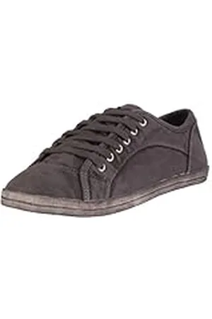 Buffalo Girl 110040 - Zapatillas de Tela para Mujer, Color Gris, Talla 39