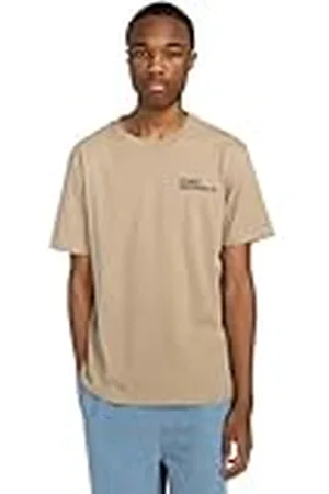 Element Day and Night - Camiseta de Manga Corta - Hombre - XL - Beige