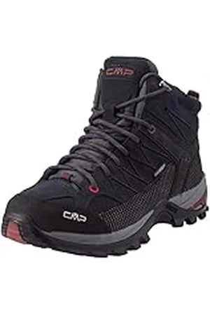 CMP RIGEL MID TREKKING SHOES WP, Zapatos de trekking, Hombre, Asphalt-Syrah, 40 EU